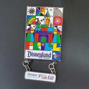 NWOT Disney Collectable Colorful Pride Nite Pin